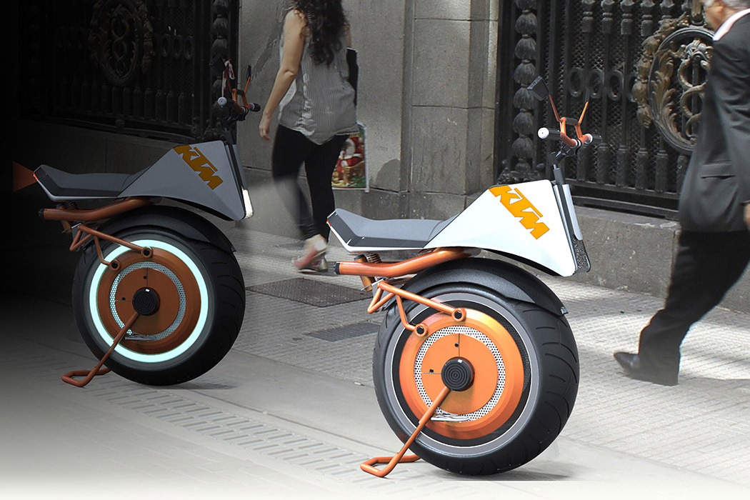 單輪摩托車設(shè)計