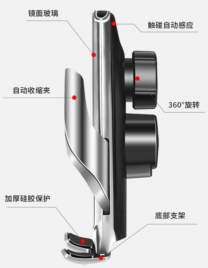 2022最新外觀設(shè)計——汽車手機支架設(shè)計！