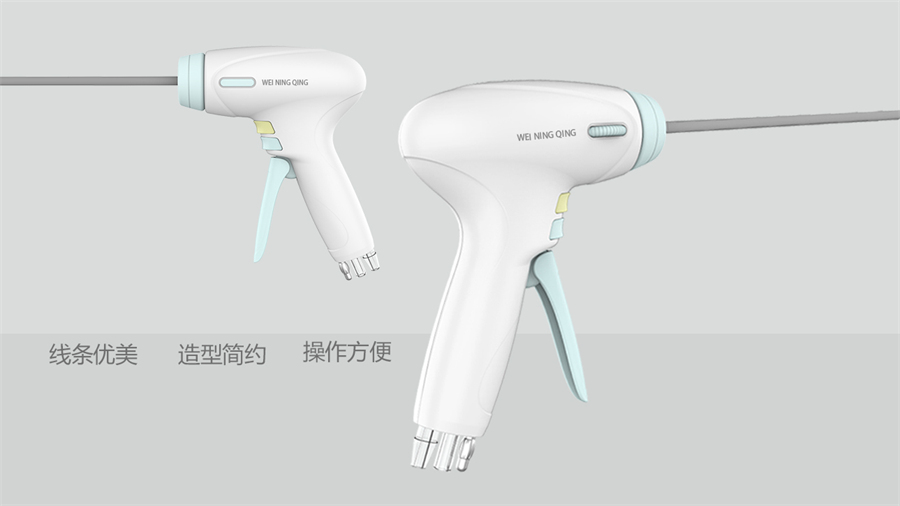 電鉤沖洗器產(chǎn)品設(shè)計，醫(yī)療設(shè)備工業(yè)設(shè)計案例