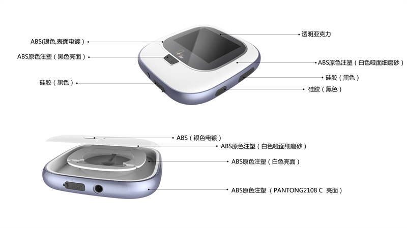 健康按摩儀產(chǎn)品外觀設(shè)計(jì)，健康產(chǎn)品設(shè)計(jì)案例